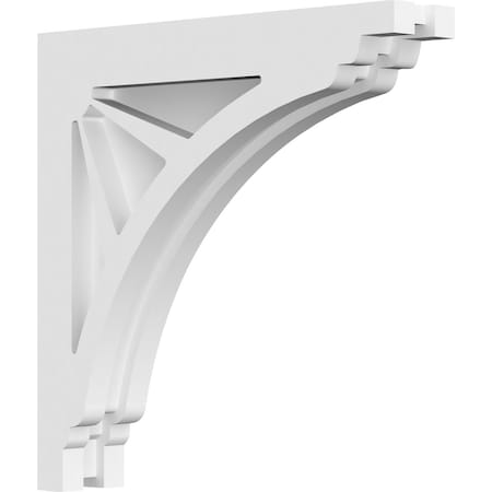 Ekena Millwork Stanford Architectural Grade PVC Corbel, 1 7/8"W X 10"D X 10"H CORP01X10X10ST